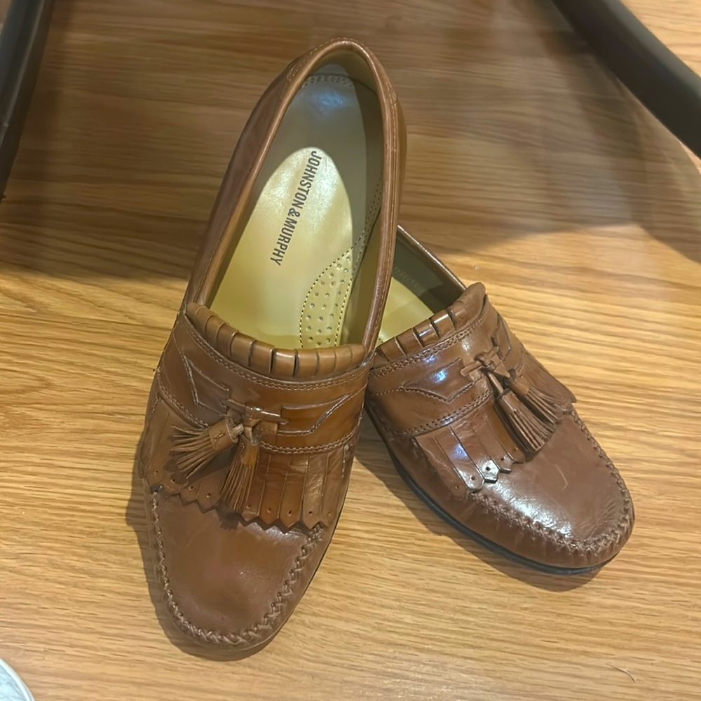Johnston & Murphy Breland Kiltie Tassel Calfskin Leather